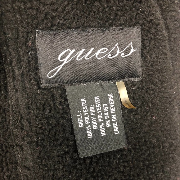 🔥 3 for $30 Guess motorcycle style black jacket - Picture 10 of 13